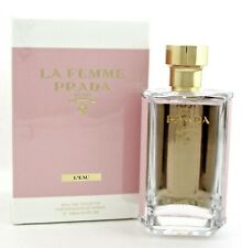 Prada La Femme Leau Perfume 3.4 Oz. 100 Ml. EDT Spray For Women.