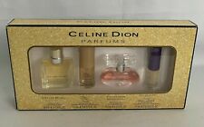 Celine Dion Parfums Gift Set 4 PC Celine Parfums NEW