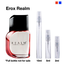 Erox Realm For Men Edc 2 5 10 Ml Sample Cologne Contains Human Pheromones