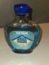 Ice Blue Aqua Velva Vintage After Shave 4 Oz Splash Aftershave Original Formula