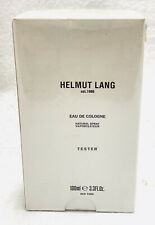 Helmut Lang Eau De Cologne 3.3 Oz Spray For Men Tester Box