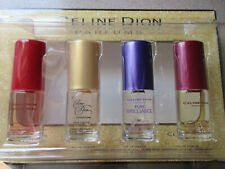 Celine Dion Parfums 4 Bottles Gift Set Sensational Pure Brilliance Signature
