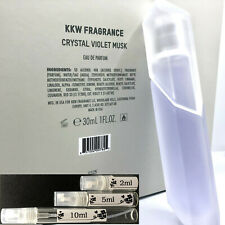 Kkw Crystal Violet Musk Choose 2ml 5ml 10ml Travel Spray Sample