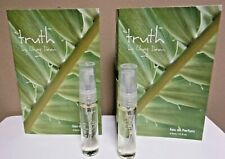 Two WEN Fragrance Chaz Dean Eau De Parfum truth Travel Trial Size 4.5ml .15oz