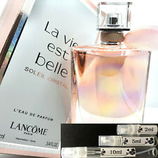 Lancome La Vie Est Belle Soleil Cristal 2021 20 2ml 5ml 10ml Spray Sample