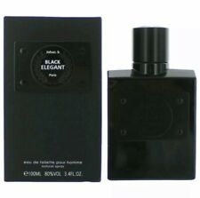 Black Elegant By Johan.B For Men 3.4 Oz EDT Cologne Brand Box