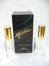Misha By Mikhail Baryshnikov 30ml 50ml Refill In Atomiser Clear Glass Bottle