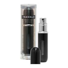 Travalo Classic Easy Perfume Refill Spray 5.0 Ml 0.17 Oz 65 Sprays Black