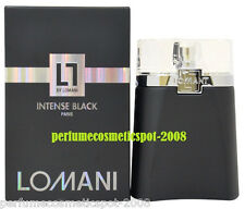 Intense Black Lomani Cologne For Men 3.3 Oz 100 Ml Eau De Toilette Spray