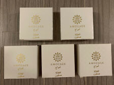 Amouage Set Of 5 Perfumed Soaps 50 Gm Or 1.8oz Each