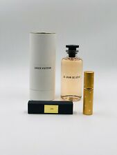 Louis Vuitton LE JOUR SE LEVE 12ml EDP Parfum Spray LUXE ATOMIZER AUTHENTIC 10ml