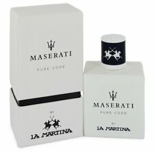 Maserati Pure Code By La Martina Eau De Toilette Spray 3.4 Oz For Men