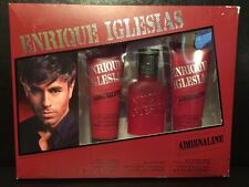 Adrenaline By Enrique Iglesias Cologne After Shave And Wash Gift Set For Men