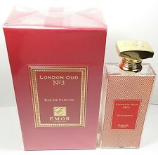 Emor London Oud No 3 Men Woman Parfum 125ml 4.2 Oz Brand Box Unisex
