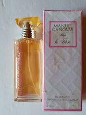Rare Manuel Canovas Paris Le Rose 1.7oz 50ml Eau De Parfum Discontinued