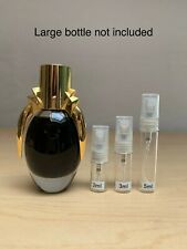 Lady Gaga Fame Perfume Edp Black Fluid 2 3 5 Ml Sample In Glass Spray