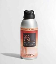 Hollister Socal Sunset Mens Cologne Body Spray With Antiperspirant 4.2 Oz