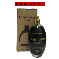 Lady Gaga Fame Black Fluid By Coty 3.4 Oz Tester