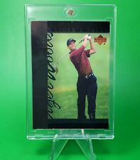 ROOKIE Tiger Woods UPPER DECK 2001 GOLF CARD INVESTMENT