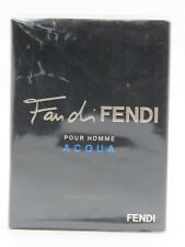 Fan Di Fendi Pour Homme Aqua For Men 3.4 Oz Eau De Toilette Spray