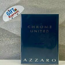Azzaro Chrome United Cologne For Men 6.7 6.8 Oz EDT Spray
