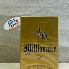 Ab Spirit Millionaire By Lomani Eau De Toilette Mens Spray Cologne 3.3 Oz