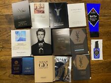 Cologne Sample Pack Ysl Versace Replica Jack Black Mont Blanc Aqua