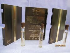 Lot Of 3 Vials Gucci By Gucci Women By Scannon S.A 0.06 Oz 2.0 Ml Edp Sample