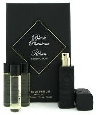 Black Phantom Perfume By Kilian Travel Set 4 X 7.5 Ml. Edp Spray For Men.