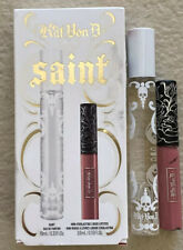 Kat Von D Saint Perfume For Women .33 Oz Eau De Parfum Everlasting Lipstick Set