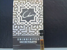 Cher Uninhibited Perfume For Women Sample Vial 0.03 oz Eau de Toilette Splash