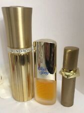 VTG Lot PRINCE MATCHABELLI WIND SONG COLOGNE PARFUME Purse Metal B Spray