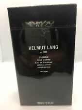 Helmut Lang Cuiron 3.3 Oz 100 Ml Edc Spray Cologne Vintage Rare