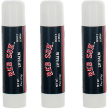 Boston Red Sox For Unisex Combo Pack: Lip Balm 0.45oz 3×0.15oz Bottles