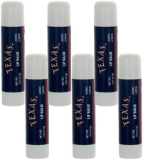 Texas Rangers For Unisex Combo Pack: Lip Balm 0.9oz 6×0.15oz Bottles