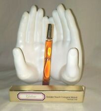 Vtg Germaine Monteil Galore Golden Touch Cologne Wand .25 oz in Box full