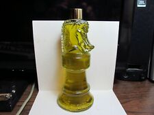 VTG NEW LEEMING HAI KARATE CHESS DECANTER REGULAR AFTERSHAVE SPLASH BIG 6 FL OZ