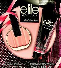 Elite Models York Muse Gift Set 50ml Eau De Toilette And 75ml Lotion