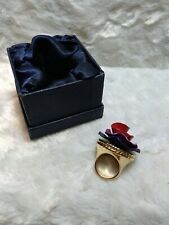 Lola Marc Jacobs Lola 0.75g Solid Perfume Ring With Gift Box Red Purple Gold