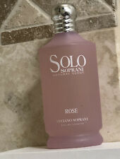 Solo Soprani Rose By Luciano Soprani 3.3 oz. 100 ml. EDT NEW NO BOX