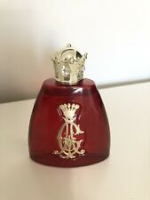 Christian Audigier Crown Red Bottle 2009 Women Edp Perfume 3.4oz Rare