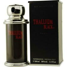 Thallium Black By Yves De Sistelle Men Cologne 3.3 Oz EDT 3.4