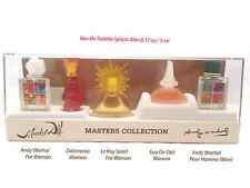 Salvdor Dali Andy Warhol Master Collection Mini Perfume Set EDT Splash 0.17 Oz