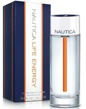 Nautica Life Energy Men Cologne EDT 3.4 Oz 3.3