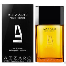 Azzaro Pour Homme Cologne 3.3 Oz 3.4 Oz Spray Rechargeable