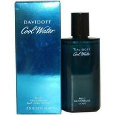Cool Water By Davidoff Cologne Mild Deodorant Spray 2.5 Oz