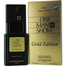 One Man Show Gold Edition By Jacques Bogart Cologne 3.3 3.4 Oz EDT