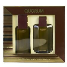 Quorum by Antonio Puig 2pc Gift Set Cologne 3.4 oz After Shave 3.4 oz for Men