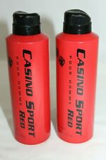 Casino Sport Red By Casino Parfums Body Spray 6 Oz Lot Of 2 Brnad