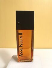 Vintage Anne Klein 2 Ll Edp Splash Eau D Parfum 50 Ml 1.7 Oz Parlux France Rare